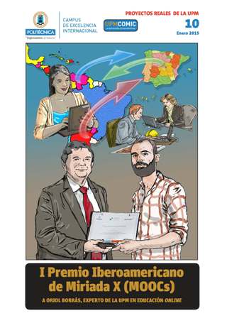 comic I Premio Iberoamericano de Miriada X (MOOCs)